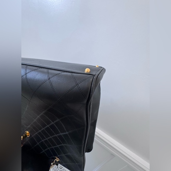 Chanel Black Quilted Lambskin Supermodel tote with gold hardware - Picture 16 of 16